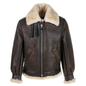 Veste en cuir B3 en peau de mouton réglable nouvelle arrivée personnalisée élégante respirante grande taille de qualité supérieure vêtements pour hommes - Product Image 1