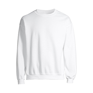 Sweat-shirt à col rond pour hommes personnalisé de la meilleure qualité imprimé de motifs solides nouveau design polaire surdimensionnée hiver grande taille teint uni - Product Image 1
