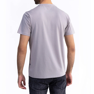 Camiseta 100% algodón para hombre, ropa informal personalizada, transpirable, de ajuste holgado, con cuello redondo estampado. - Product Image 4