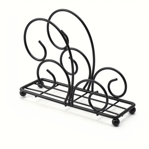 Servilletero de Metal Floral de lujo de alta calidad para Decoración de mesa de hogar, hotel y restaurante a precio barato - Product Image 1
