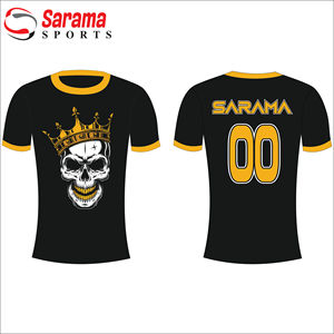 เสื้อผ้าฝ้ายฟลีซหรือผ้าอินเตอร์ล็อคพิมพ์ลายแบบซับลิเมชั่นคุณภาพสูงจาก Sarama Fashion พร้อมออกแบบและโลโก้ตามสั่ง - Product Image 1