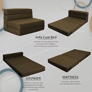 Horticlub HZ19 Colchón de espuma viscoelástica plegable de diseño moderno para el hogar, oficina, dormitorio, sala de estar, firmeza media para hoteles - Product Image 2