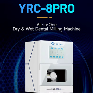 เครื่องกัดฟันแบบออลอินวัน 5 แกน รุ่น YRC 8Pro ระบบแห้ง/เปียก ความเร็วแกนหมุน 60,000 รอบต่อนาที ความแม่นยำ 0.01 มม. สำหรับเซอร์โคเนียและ PMMA - Product Image 1
