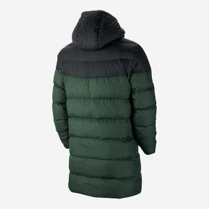 Veste à capuche en toile à bulles personnalisée, couleurs et tailles personnalisées, pour homme, hiver, coupe-vent, respirante, de haute qualité, longue veste rembourrée en duvet - Product Image 6