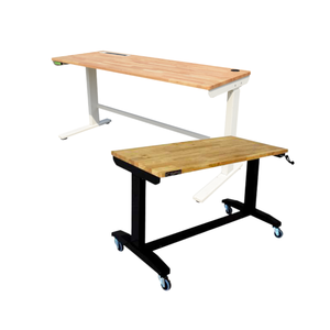 Table assise et debout livraison rapide acier enduit de poudre pour personne de bureau nouveau fabricant vietnamien d'emballage personnalisé moderne - Product Image 2