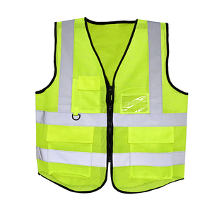 เสื้อกั๊กนิรภัยเสื้อกั๊กสะท้อนแสงสะท้อนแสงสำหรับงานอุตสาหกรรมเสื้อกั๊กนิรภัยสะท้อนแสงแบบกระเป๋าสูงมองเห็นได้ชัดเจน - Product Image 1