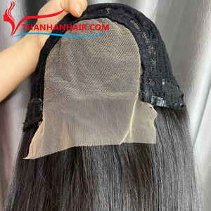 Venta al por mayor Raw Remy Vietnamita Virgen Cabello humano Encaje frente Pelucas Hueso Recto Suizo HD Venta al por mayor Raw Remy Brasileño - Product Image 5