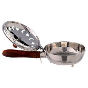 Brûleur d'encens en laiton Holy Smokes, encensoirs croisés avec ambre gris, lavande et bois de santal parfumé au thé pour répondre à tous vos besoins - Product Image 5