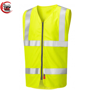 ANT5PPE logotipo personalizado 120g poliéster Hi Vis ropa de trabajo transpirable chaleco de seguridad reflectante para hombres mujeres Simple más barato para hombres - Product Image 1