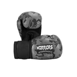 Gants de boxe professionnels en cuir artificiel avec conception personnalisée pour les gants de combat d'entraînement de Muaythai de compétition de combat - Product Image 1