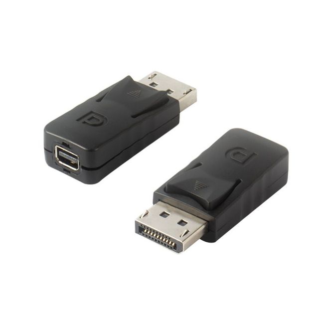 DP DisplayPort Male to Mini DisplayPort Thunderbolt Female Adapter Converter PVC Jacket USB Connector for Monitor Application