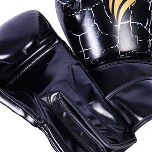 Gants d'entraînement de boxe et MMA en cuir PU haute durabilité, avec lacets au poignet, légers et écologiques, pour sacs de frappe, vente en gros - Product Image 2