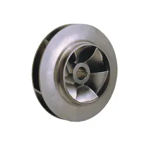 Custom Precision Lost Wax Investment Casting Flexible Water Parts Pump Impellers Free Sample China Customized