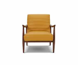 Chaise de salle à manger en teck massif avec assise en tissu, design scandinave, couleur marron, utilisation en extérieur, utilisation en hôtel et en villa, emballage OEM - Product Image 3
