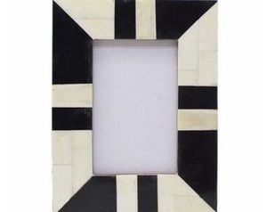 Cadre photo haut de gamme, écologique, fait main, avec incrustation de os, travail d'incrustation complexe fait à la main et base en bois MDF - Product Image 2