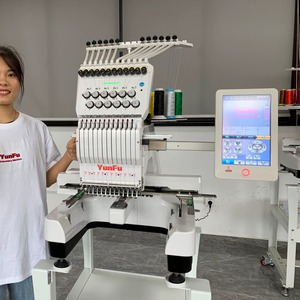 Nueva Máquina de Bordar Computarizada de Una Cabeza de Alta Velocidad de 15 Agujas con Componentes Centrales Motor Engranaje-Automático - Product Image 2
