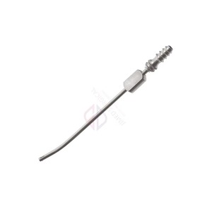 Tube d'aspiration pour rhinoscopie maxillaire à pointe courbée, instruments chirurgicaux en acier inoxydable de haute qualité pour une précision médicale - Product Image 3