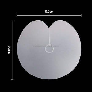 Meilleur protecteur de chaleur pour les extensions de cheveux 50pcs Boucliers ronds Feuille d'isolation Protecteur Échelle Marque Pointe Kératine Styling Tool - Product Image 5