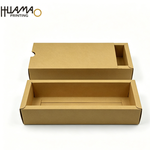 Caja de papel personalizada para alimentos, caja deslizante de calidad alimentaria para empaque de barras de chocolate largas, caja de regalo para galletas y dulces - Product Image 3