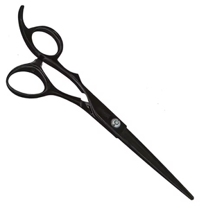 Tijeras de corte de pelo de peluquero recubiertas de Color negro 6,0 \ "cuchillas afiladas de acero inoxidable tijeras de peluquería - Product Image 4