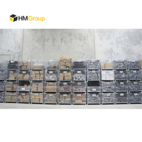 Entrepôt personnalisé Stockage de marchandises Conteneur pliable durable en métal galvanisé acier empilable en treillis métallique