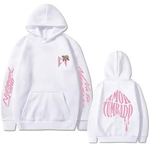 <b>Pink</b> Print <b>Hoodie</b> <b>Men's</b> Fashion Casual Sweatshirt Male Hip Hop Oversized Streetwear - Product Image 4
