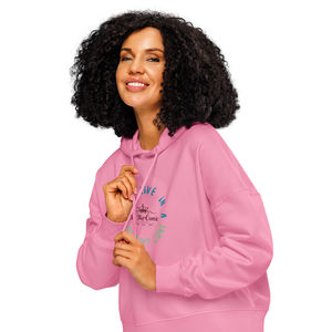 Sweat-shirt à capuche décontracté en soie tricotée de poids moyen pour femme, avec broderie écologique, fermeture éclair intégrée, idéal pour l'hiver - Product Image 1
