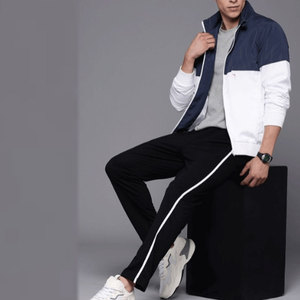 Marque distributeur Veste bombardier à col montant et fermeture éclair de haute qualité pour hommes Style de rue personnalisable disponible Vestes pour hommes - Product Image 4