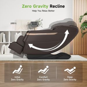 Fauteuil de massage multifonctionnel avec design de capsule spatiale en apesanteur, doté d'un chauffage à température constante, thérapie de soins de santé - Product Image 5