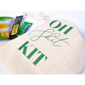 ชุดอุปกรณ์แก้แฮงค์แบบกำหนดเอง กระเป๋าผ้าฝ้ายสำหรับงานปาร์ตี้สละโสด - Product Image 2