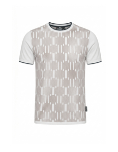 Polo homme en 100% polypropylène, travail jacquard, entièrement personnalisable, avec jacquard au choix - Product Image 1