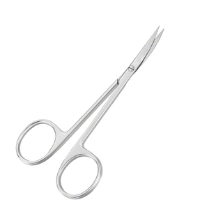 Tijeras para sala de cirugía al por mayor hoja afilada curvada tijera médica de acero inoxidable de 5 pulgadas para uso hospitalario - Product Image 2