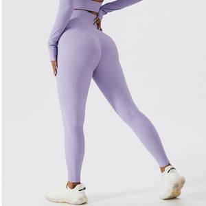 Vente chaude Multi-Style Fitness Wear Poche Anti-statique Femmes Sport Pantalon Taille Haute Yoga Leggings Femmes - Product Image 3