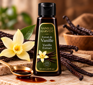 Extracto de Vainilla de Madagascar Vanille Harvest 50ml 300g/L Saborizante Natural para Alimentos Sin GMO - Product Image 2