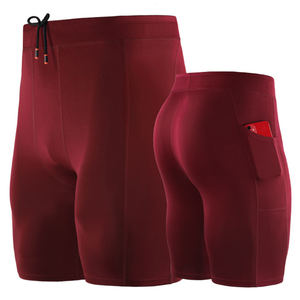Pantalones cortos de gimnasio sin costuras de cintura alta para mujer, mallas de Yoga de Color sólido, tela de LICRA transpirable, deporte informal, venta al por mayor, cómodos - Product Image 2