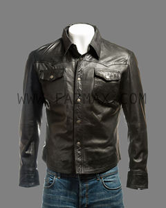 Top ventes, veste tendance en cuir de mouton fabriquée au Pakistan - Product Image 6