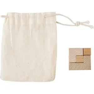 Puzzle en bois ambré personnalisé, jouets et gadgets promotionnels - Product Image 2