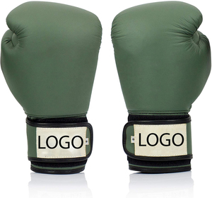 Guantes de boxeo Logotipo personalizado Impreso Cuero profesional Sparring Entrenamiento y lucha Guantes de boxeo Material de cuero Guantes DE BOXEO - Product Image 4