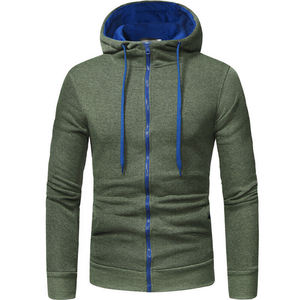 Sweat à capuche d'hiver pour homme avec poches, impression numérique et design perlé - 100% coton polaire, haut de sport, de gym et d'entraînement - Product Image 4
