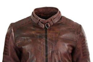 Veste en cuir de qualité supérieure pour homme, légère, à col montant, nouvelle arrivée, tendance, vêtements d'hiver, best-seller - Product Image 5