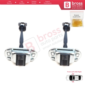 BDP1679-1 2 pièces Charnière de porte avant avec limiteur d'ouverture pour Eclipse Cross MK1 GK GL YA YB 2017-2025 5702A233 - Product Image 3