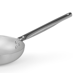 Poêle à frire Pura Induction de 24 cm de diamètre en aluminium pur antiadhésif, poêle profonde évasée avec poignée en acier inoxydable pour la cuisine à domicile - Product Image 3