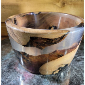 ชามผสมอาหารทำด้วยมือทำจากไม้เซลเวอร์แวร์สำหรับปาร์ตี้ตั้งโชว์ผลไม้เป็นมิตรต่อสิ่งแวดล้อม - Product Image 3