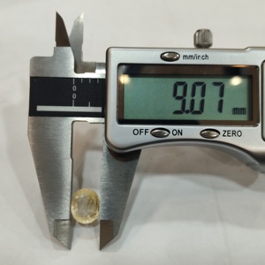 Espinela Natural Original en Oferta, Corte Ovalado, Piedra Suelta de 9-10 mm, 1.75 ct, para Remedios Astrológicos, Estabilidad Financiera y Felicidad - Product Image 4