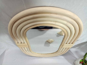 Hot Sale Rattan <b>Mirror</b> for Wall Decoration <b>Vintage</b> <b>Mirror</b> Handicraft From Vietnam - Product Image 6