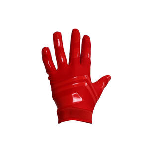 100% gants de Football américain de haute qualité conçoivent votre propre logo personnalisé imprimé gants de Football américain pour adultes - Product Image 5