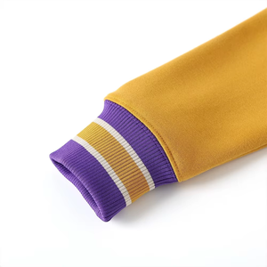 เสื้อสเวตเชิ้ตโอเมก้าแบบคัสตอมพิมพ์ลายเชนิลล์สำหรับผู้หญิง สวมใส่สบายในฤดูหนาว ระบายอากาศได้ดี เนื้อผ้านุ่ม ปักลาย 3 มิติ - Product Image 5