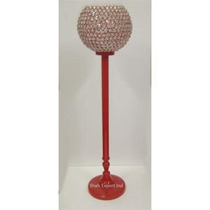 Portavelas de copa de plata de nueva edición, centro de mesa de cristal decorativo de lujo para decoración de fiestas de boda - Product Image 3