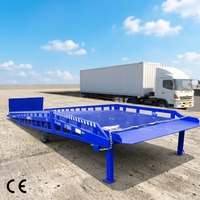 Rampe de chargement mobile hydraulique portable de 8 à 15 tonnes pour conteneurs, rampes de quai pour chariots élévateurs, rampes de chargement pour camions