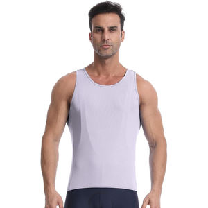Lightweight Fitness Men's Wear TankTop With High And Premium Quality Material With <b>Back</b> Pockets 100% Polyester - Product Image 5